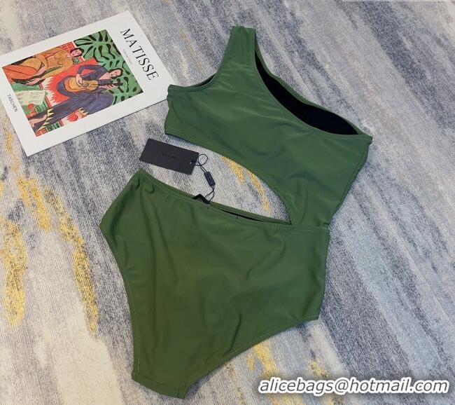 Good Taste Prada One Piece Swimwear P031111 Green 2023