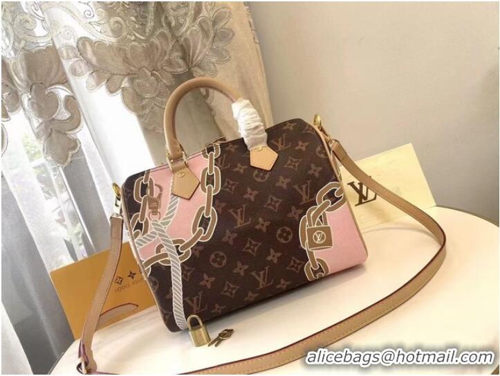 Buy Discount Louis Vuitton Speedy Bandouliere 25 N40473 brown