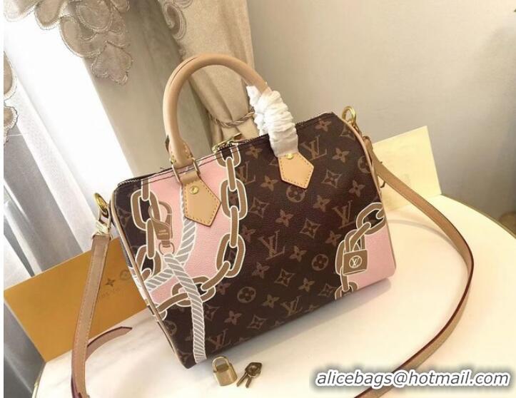 Buy Discount Louis Vuitton Speedy Bandouliere 25 N40473 brown