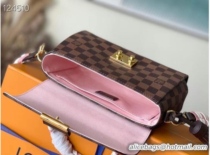 Super Quality Louis vuitton Damier Ebene Canvas Braided Croisette N40451