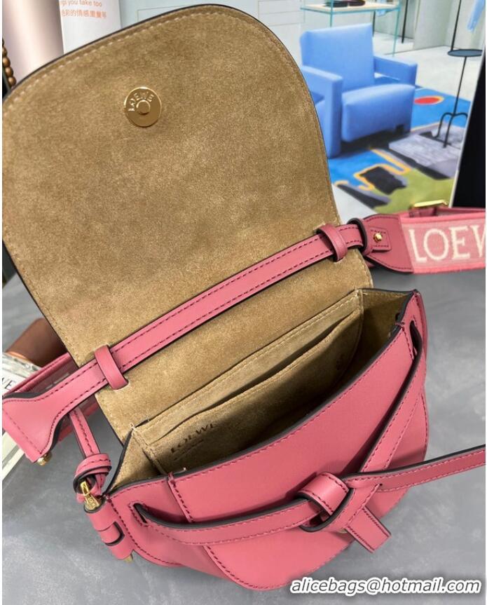 Cheapest Loewe small Crossbody Bags Original Leather 55662 pink