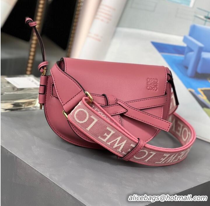 Cheapest Loewe small Crossbody Bags Original Leather 55662 pink