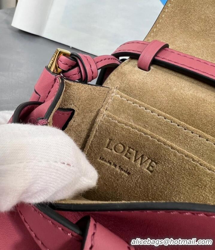 Cheapest Loewe small Crossbody Bags Original Leather 55662 pink