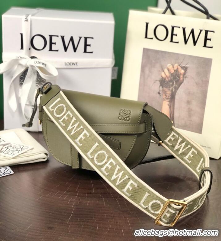 Super Quality Loewe small Crossbody Bags Original Leather 55662 Green