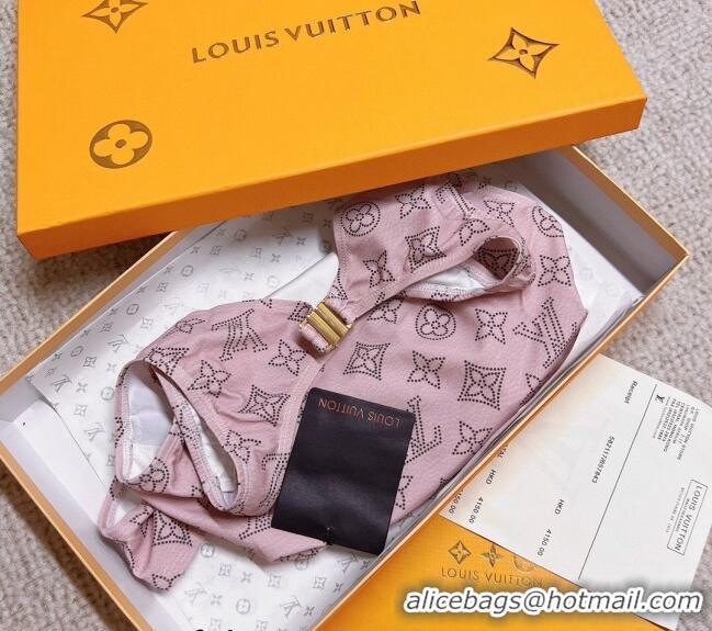 ​Most Popular Louis Vuitton Zip Swimwear 0307 Pink 2023