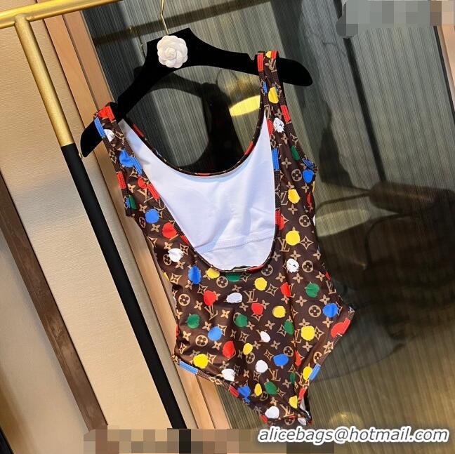 Super Quality Louis Vuitton One Piece Dots Swimwear 0307 2023