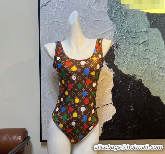 Super Quality Louis Vuitton One Piece Dots Swimwear 0307 2023