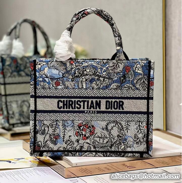 Buy Inexpensive SMALL DIOR BOOK TOTE Embroidery M1265ZC