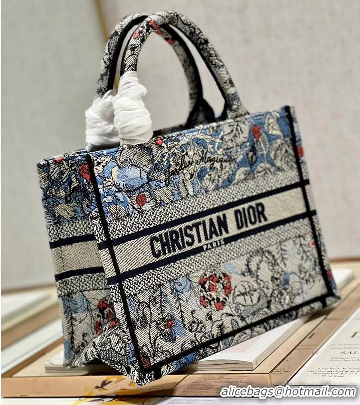 Buy Inexpensive SMALL DIOR BOOK TOTE Embroidery M1265ZC