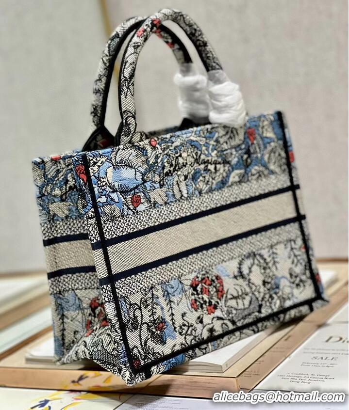 Buy Inexpensive SMALL DIOR BOOK TOTE Embroidery M1265ZC