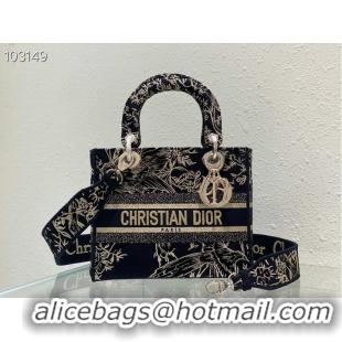 Luxurious Dior MEDIUM LADY D-LITE BAG M0565OR