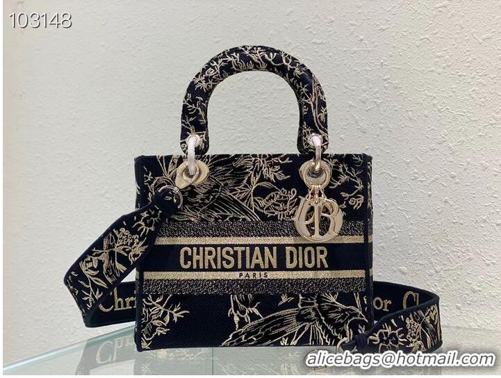 Luxurious Dior MEDIUM LADY D-LITE BAG M0565OR