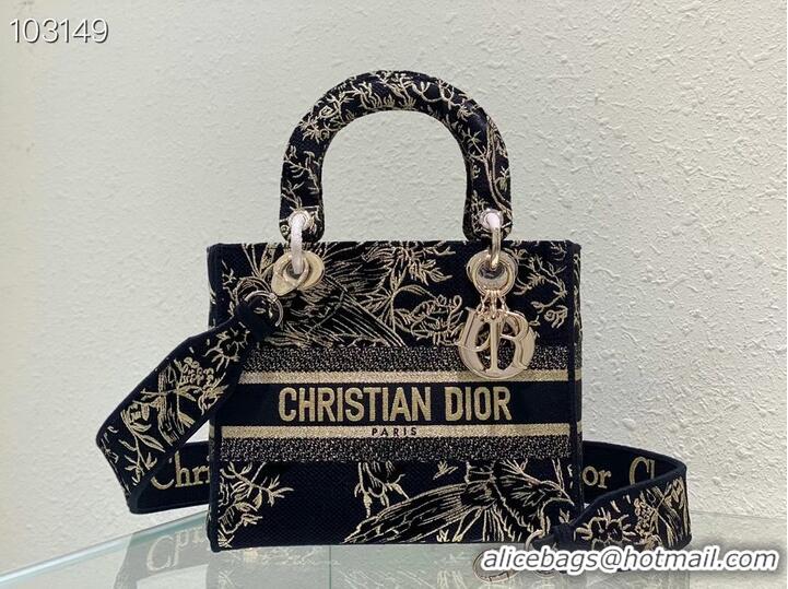 Luxurious Dior MEDIUM LADY D-LITE BAG M0565OR