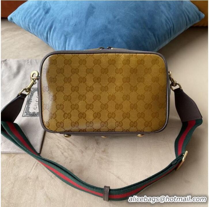 Famous Brand Gucci adidas x Gucci small shoulder bag 702427 Brown