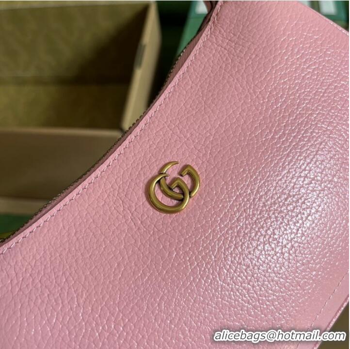 Top Grade Gucci Aphrodite shoulder bag with Double G 739076 pink