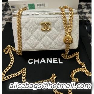 Promotional Design Chanel VANITY WITH CHAIN AP3120 white