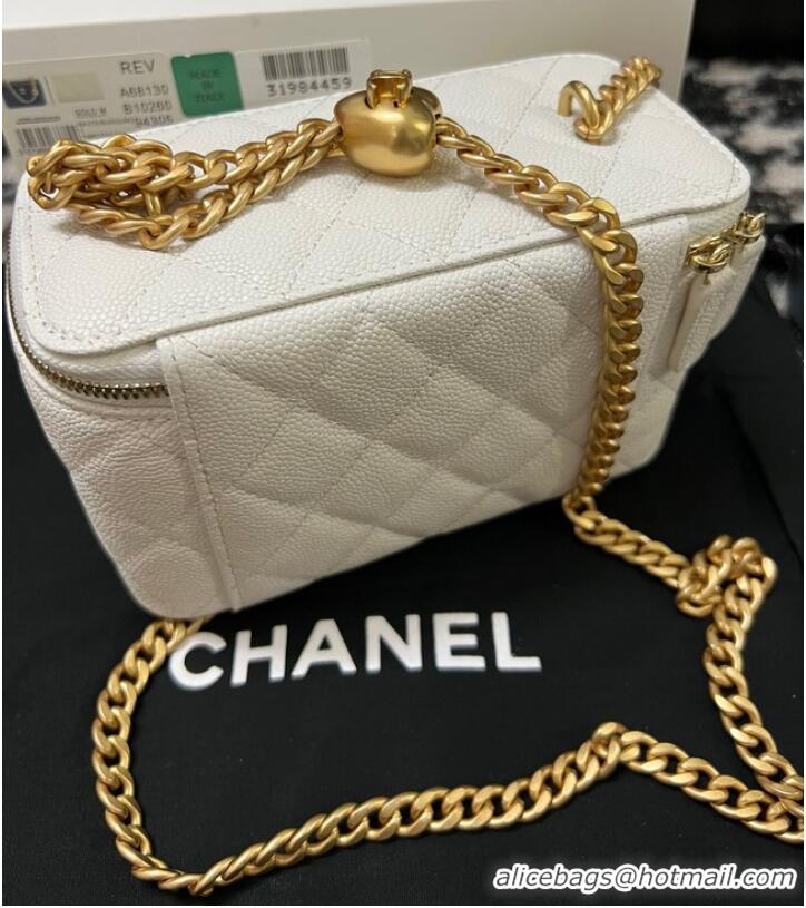 Promotional Design Chanel VANITY WITH CHAIN AP3120 white