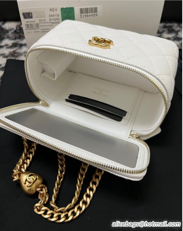 Promotional Design Chanel VANITY WITH CHAIN AP3120 white