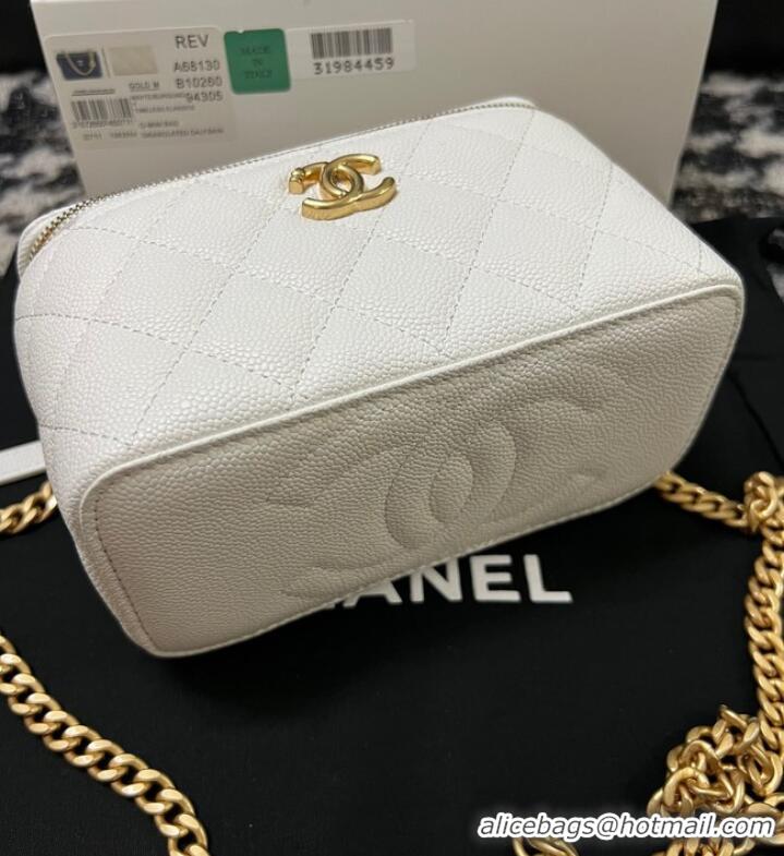 Promotional Design Chanel VANITY WITH CHAIN AP3120 white