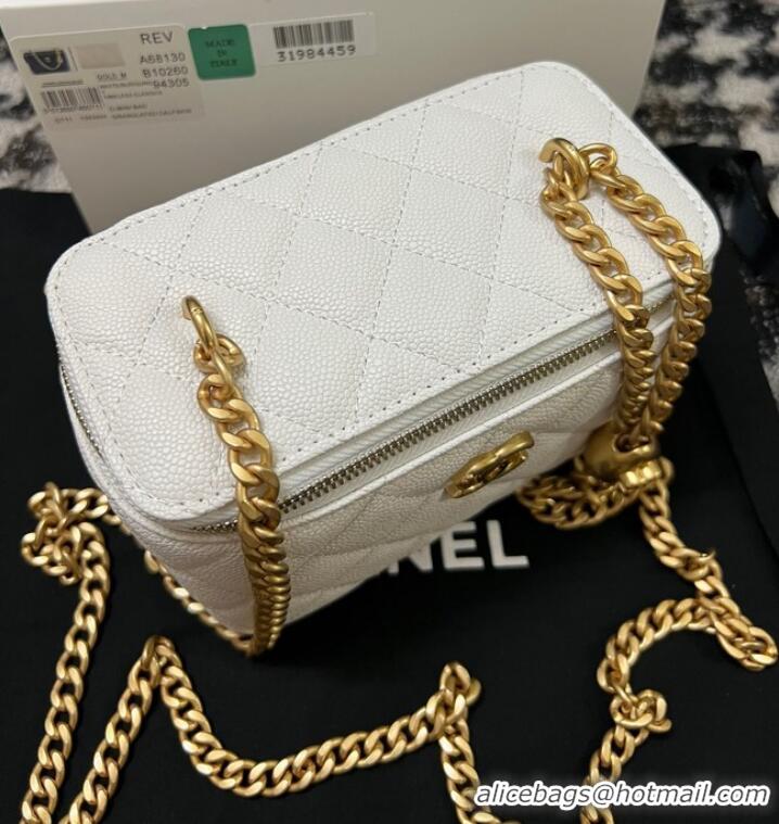 Promotional Design Chanel VANITY WITH CHAIN AP3120 white