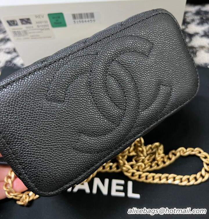 Unique Style Chanel VANITY WITH CHAIN AP3120 black