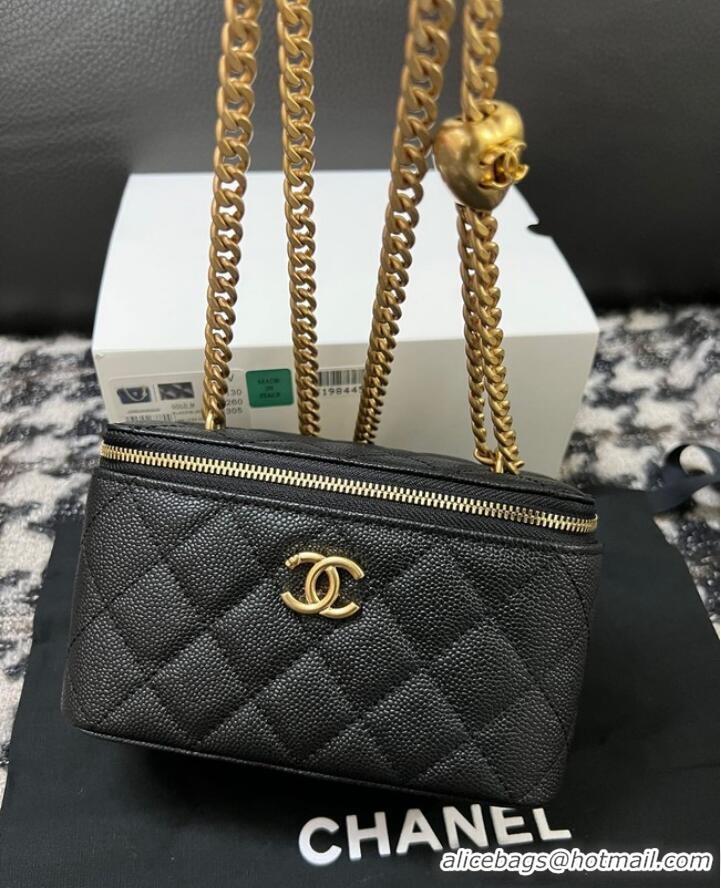 Unique Style Chanel VANITY WITH CHAIN AP3120 black