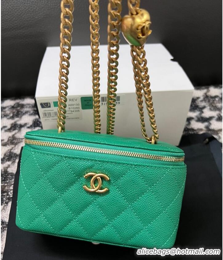 Good Product Chanel VANITY WITH CHAIN AP3120 green