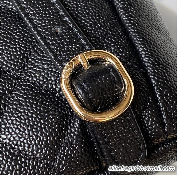 Low Cost Chanel SMALL BACKPACK AS3860 black