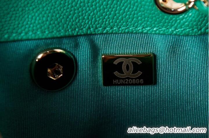 Fashion Luxury Chanel MINI BACKPACK AS3787 GREEN