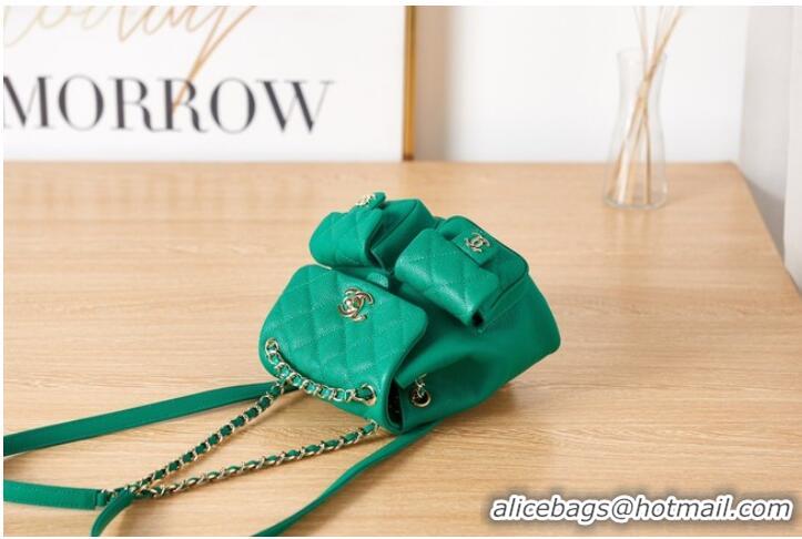 Fashion Luxury Chanel MINI BACKPACK AS3787 GREEN