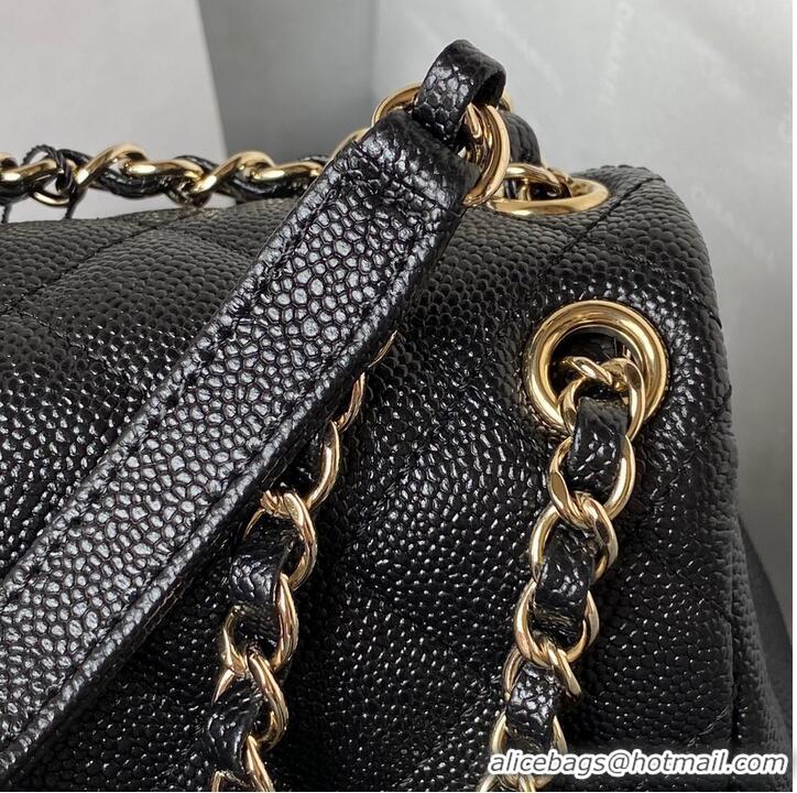 Generous Grade Chanel MINI BACKPACK AS3787 Black