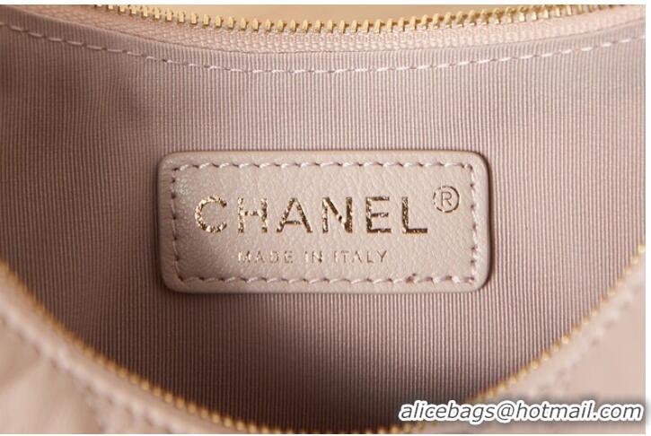 Reasonable Price Chanel small Lambskin & Gold-Tone Metal AS3917 cream