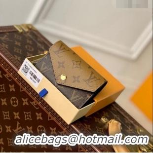 Top Quality Louis Vuitton Victorine Wallet in Monogram/Reverse Canvas M81557 2023