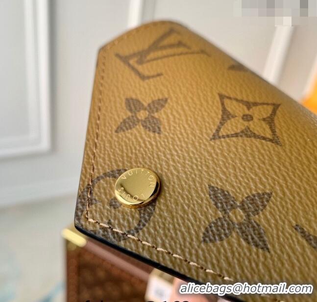 Top Quality Louis Vuitton Victorine Wallet in Monogram/Reverse Canvas M81557 2023