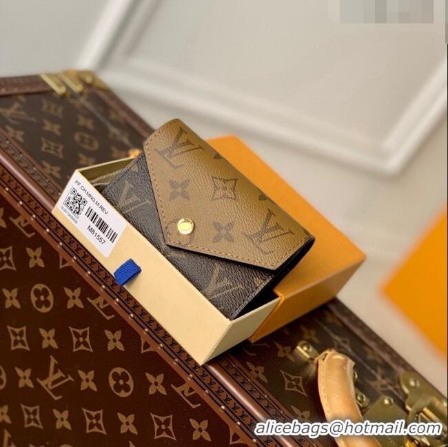 Top Quality Louis Vuitton Victorine Wallet in Monogram/Reverse Canvas M81557 2023