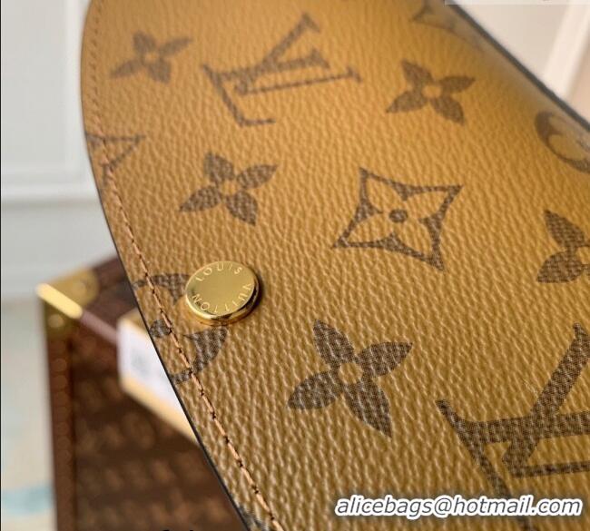 Hot Sell Cheap Louis Vuitton Rosalie Coin Purse Wallet in Monogram/Reverse Canvas M82333 2023