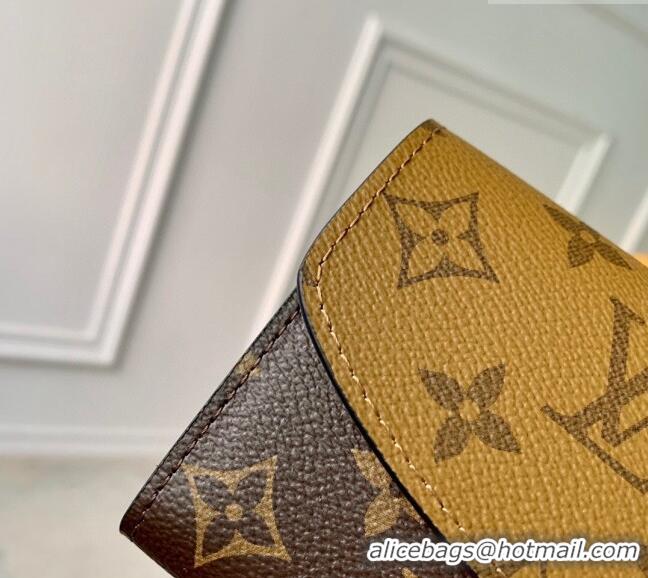 Buy Cheapest Louis Vuitton Emilie Wallet in Monogram/Reverse Canvas M82157 2023