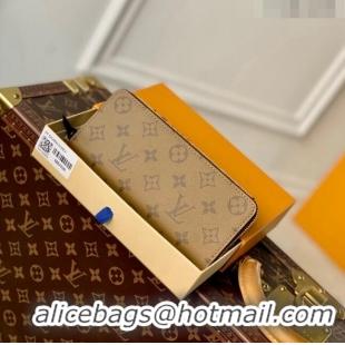 Top Quality Louis Vuitton Clemence Wallet in Monogram/Reverse Canvas M82336 2023