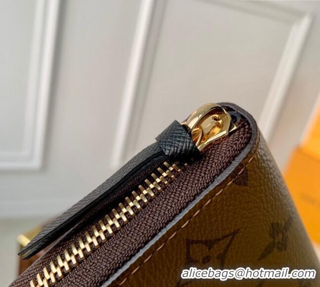 Top Quality Louis Vuitton Clemence Wallet in Monogram/Reverse Canvas M82336 2023