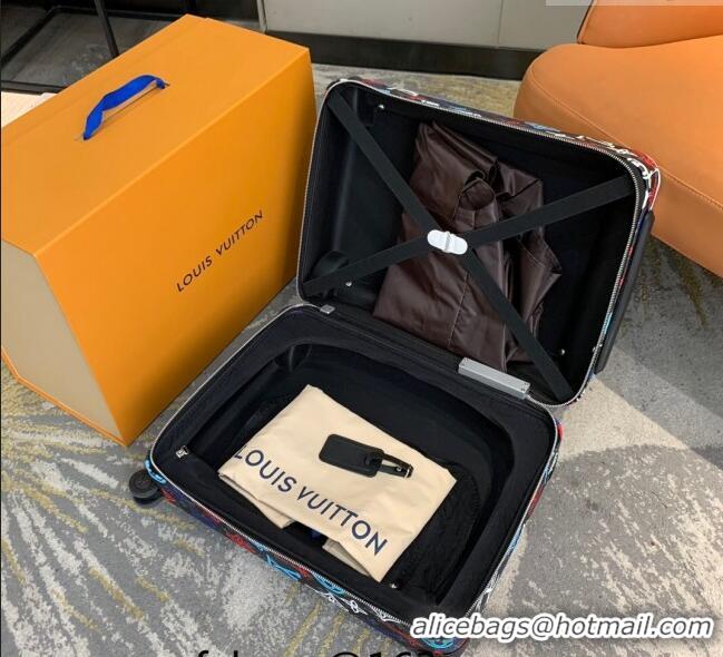 Market Sells Louis Vuitton Luggage Travel Bag in LV Graffiti Orange Canvas M10095 2023 