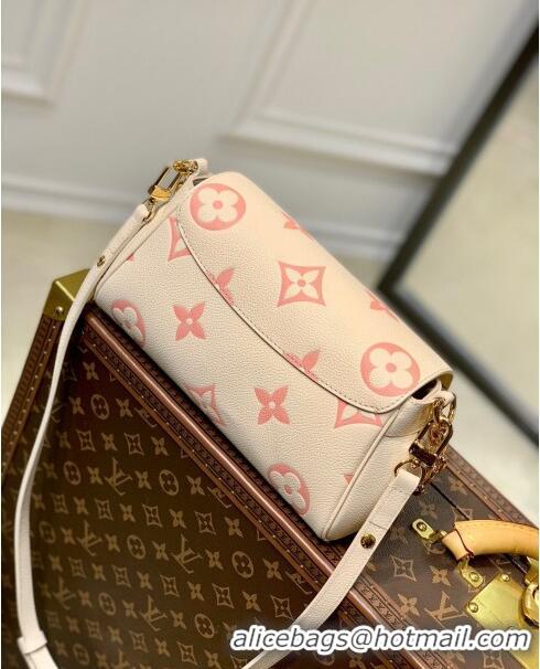 Cheap Design Louis Vuitton Favorite Bag in Bicolor Monogram Leather M46393 Cream/Pink 2023