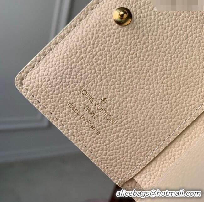 Shop Cheap Louis Vuitton Wallet in Bicolor Monogram Leather M81927 Cream/Pink 2023