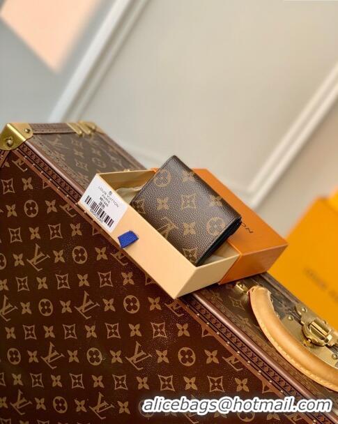 Shop New Louis Vuitton Celeste Wallet in Monogram Canvas M81665 Brown/Blue 2023