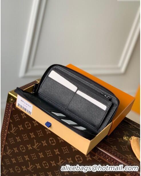 Promotional Louis Vuitton LVxYK Zippy Wallet in Monogram Canvas with 3D Painted Dots Print M81933 Black 2023