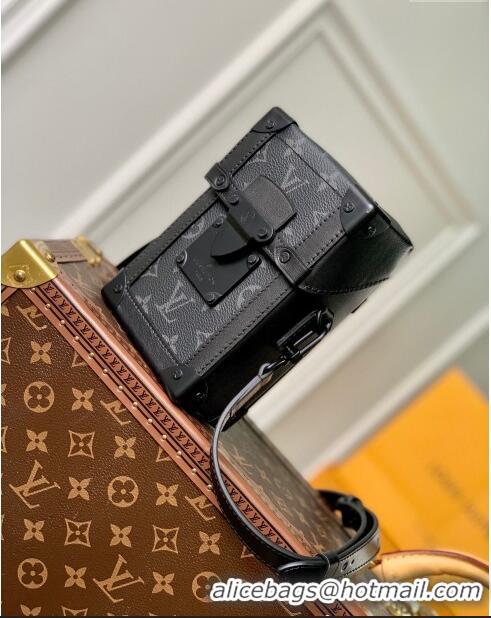 Discount Louis Vuitton Vertical Trunk Wearable Wallet in Monogram Canvas M82077 Black 2023