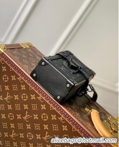 Discount Louis Vuitton Vertical Trunk Wearable Wallet in Monogram Canvas M82077 Black 2023