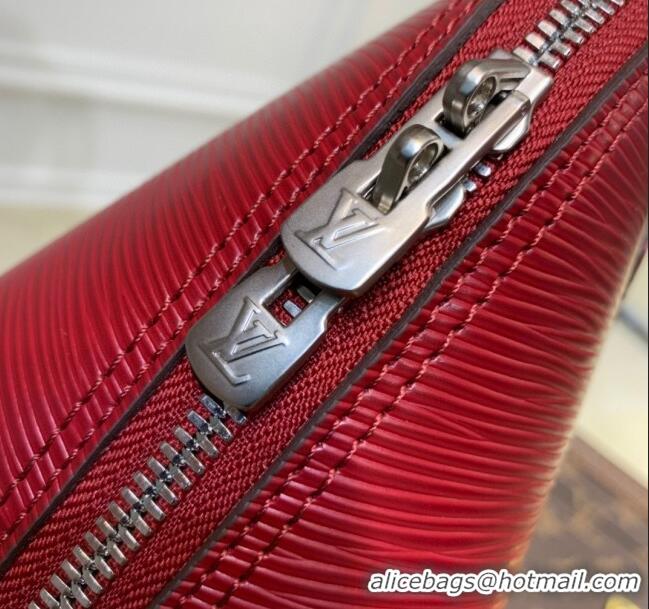 Inexpensive Louis Vuitton Alma BB Bag in Epi Leather M20610 Deep Red 2023