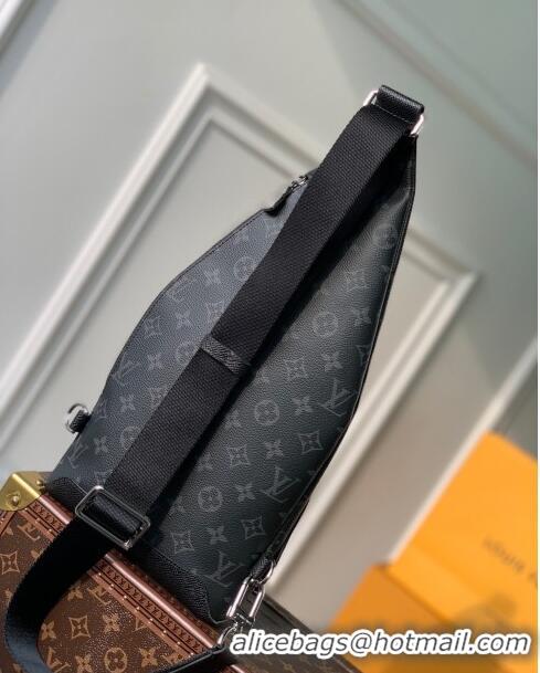 Buy Cheapest Louis Vuitton Duo Sling Bag in Monogram Canvas M30936 Black 2023