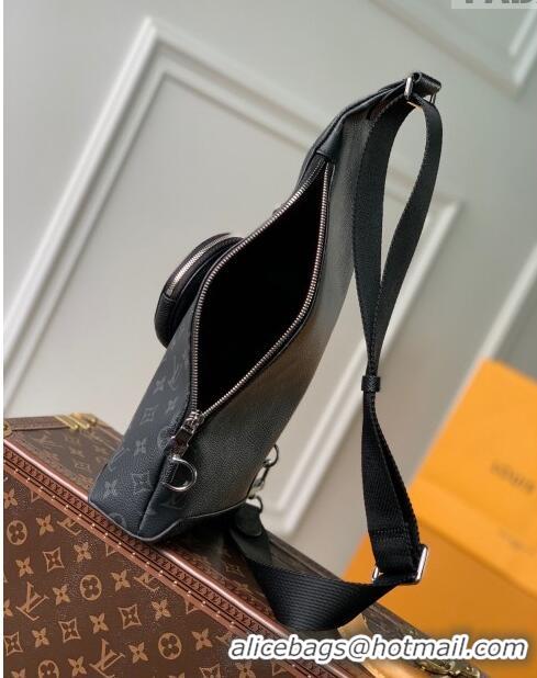 Buy Cheapest Louis Vuitton Duo Sling Bag in Monogram Canvas M30936 Black 2023