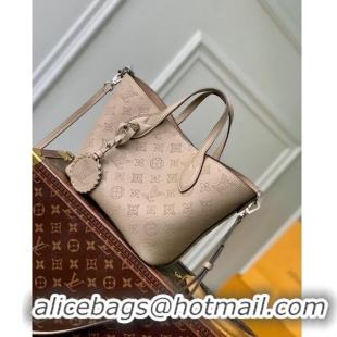 Good Product Louis Vuitton Blossom PM Tote Bag in Mahina Perforated Calfskin M21849 Grey 2023